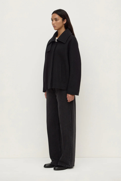 Harlow Wool Jacket | Black