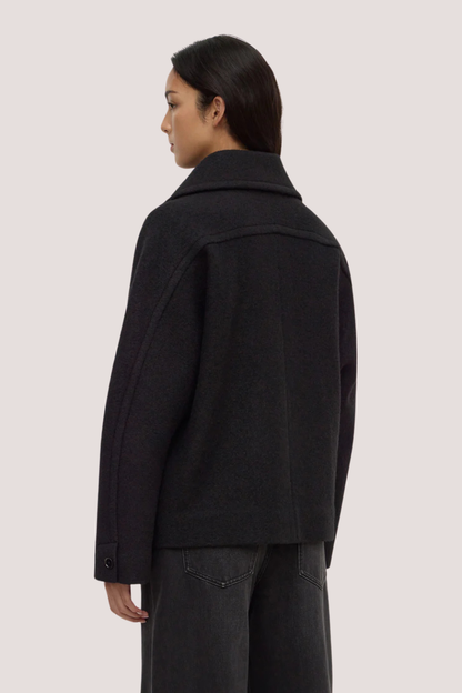 Harlow Wool Jacket | Black