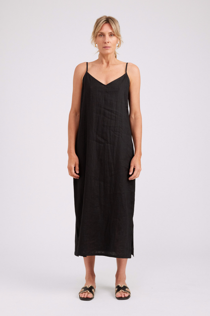 Studio Tank Maxi Dress | Black