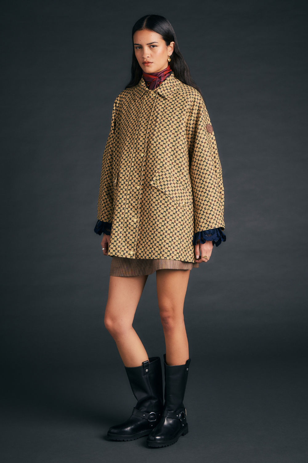 Tiller Jacket | Tan Multi