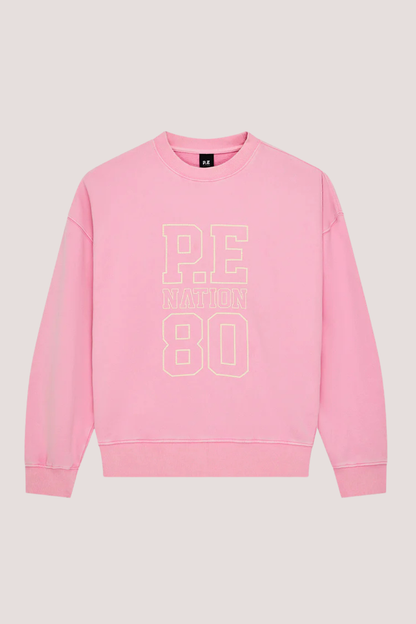 Elysian Sweat | Washed Prism Pink