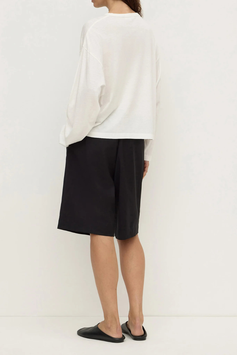 Flora Long Sleeve Tee | Antique White