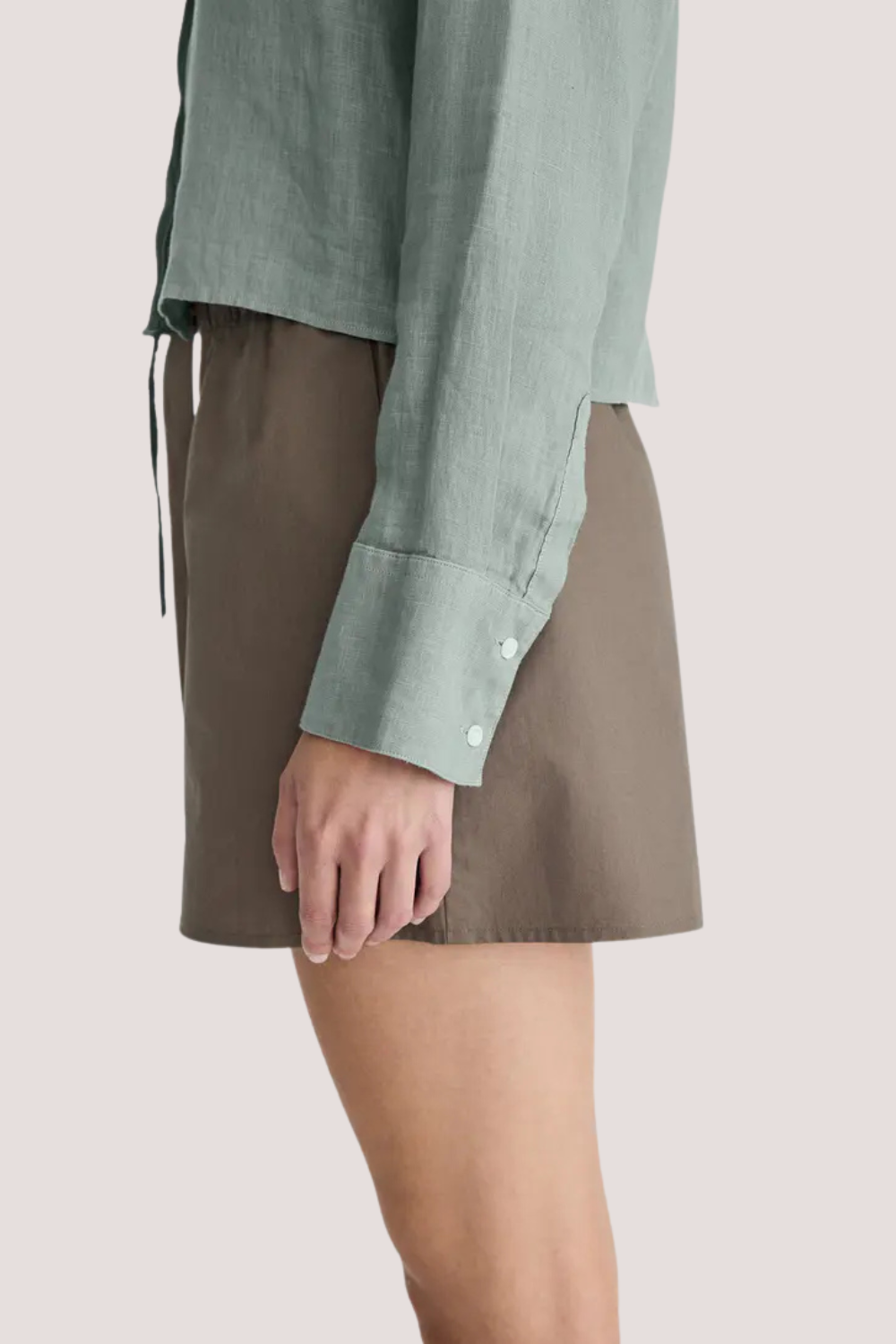 Iona Linen Shirt | Fennel