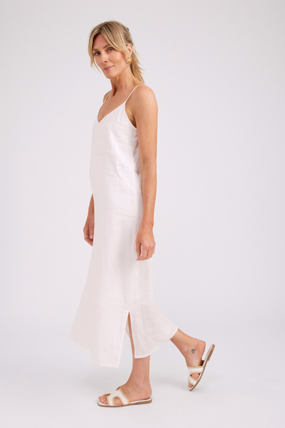 Studio Tank Maxi Dress | White