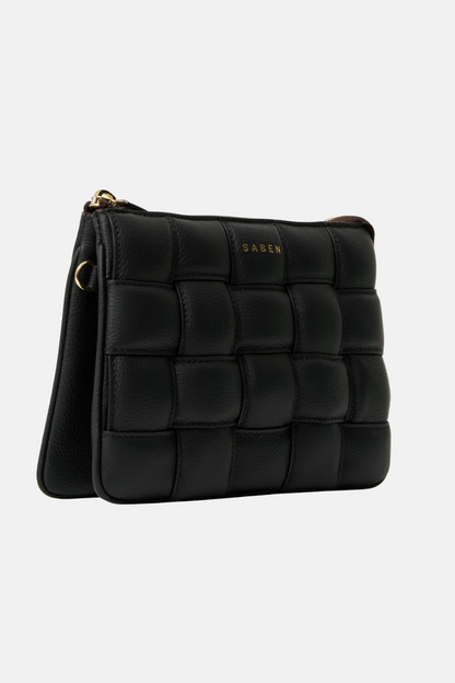 Tilly's Big Sis Crossbody | Black Woven