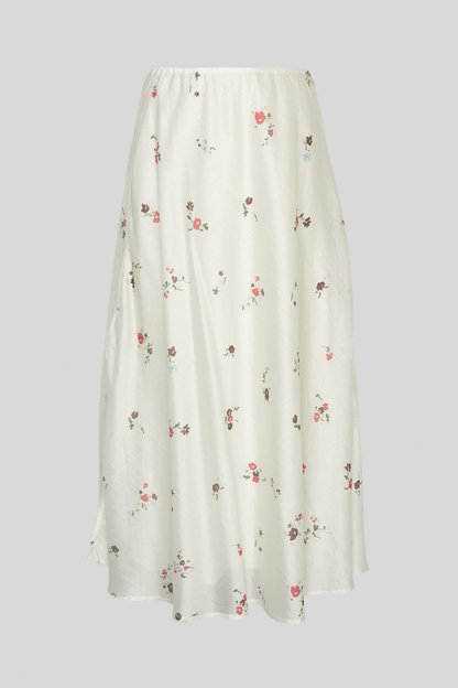MSCH Faustina Skirt AOP | Sand Flower