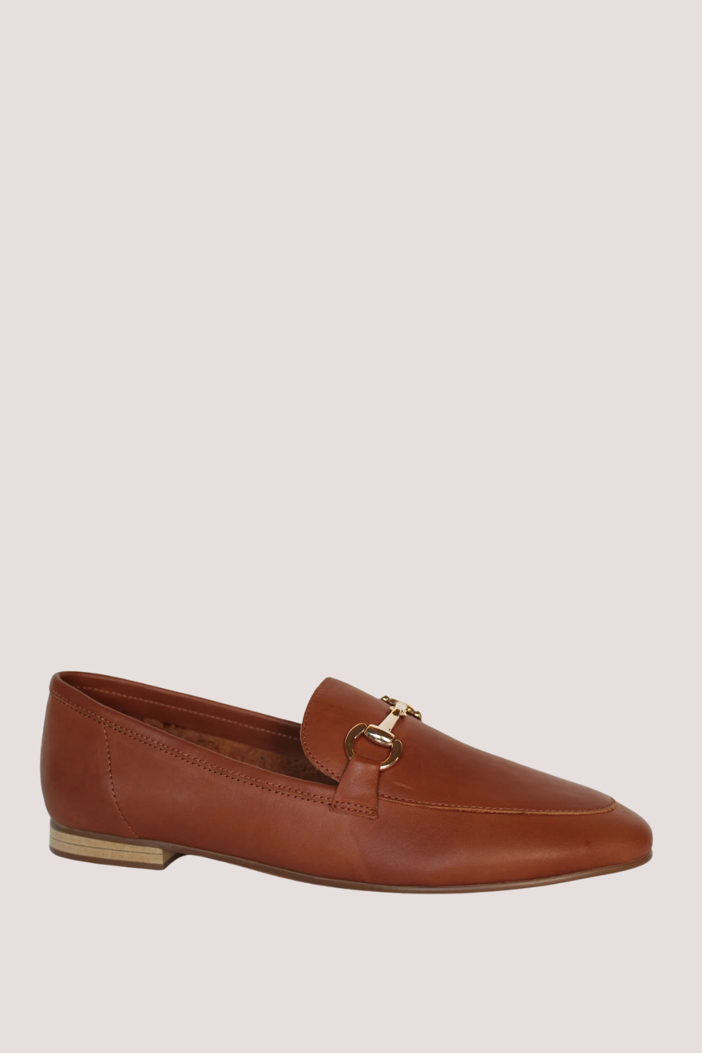 Leila Loafer | Tan Calf
