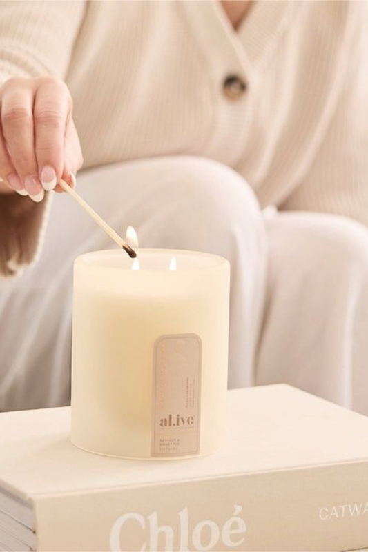 Soy Candle | Apricot & Sweet Fig