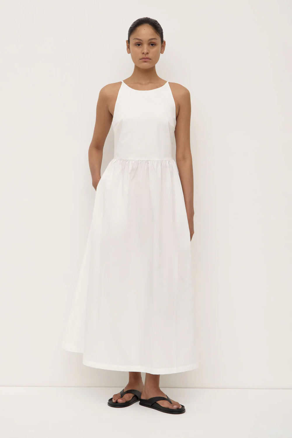 Posie Midi Dress | White