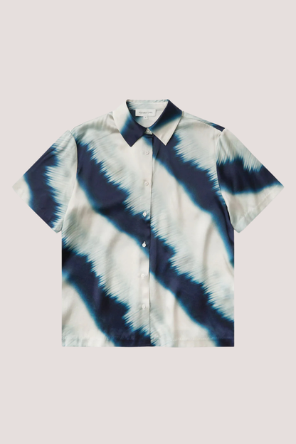 Marabella Silk Short Sleeve Shirt | Marabella Print