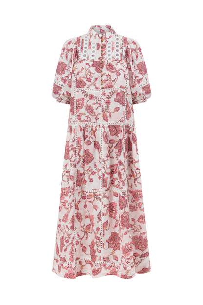 Flutter Dress | Rose Paisley