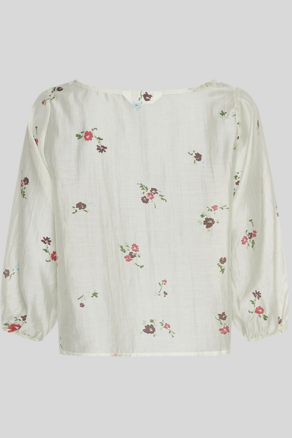 MSCH Faustina 3/4 Top AOP | Sand Flower