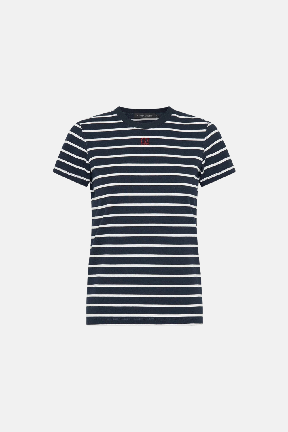 Sora Tee | Navy/White Stripe