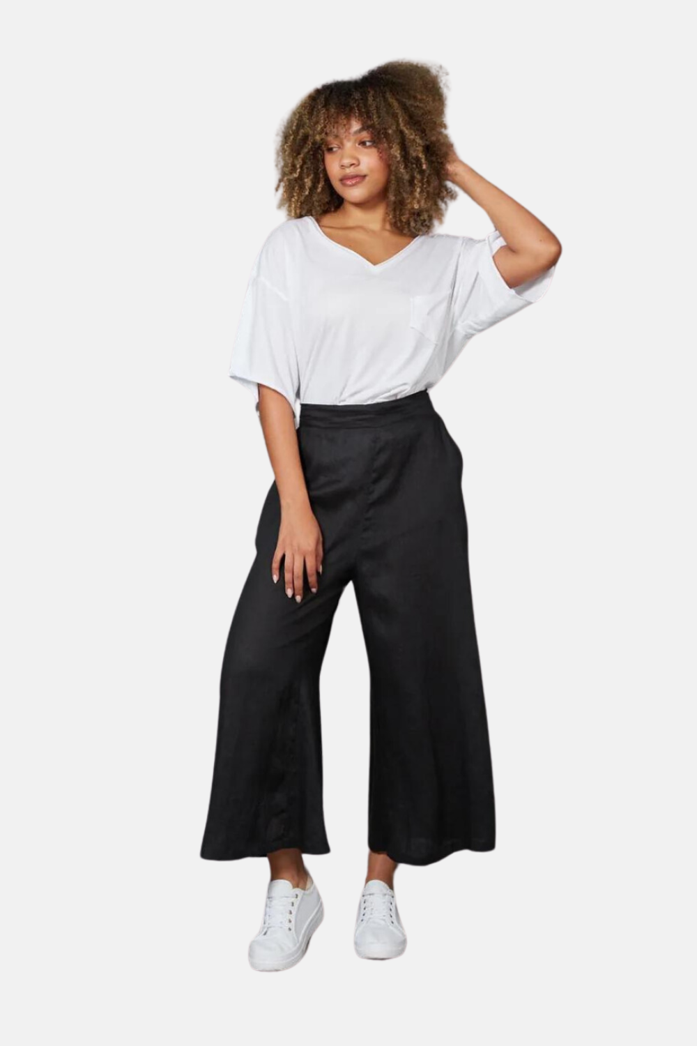 Studio Crop Pant | Ebony