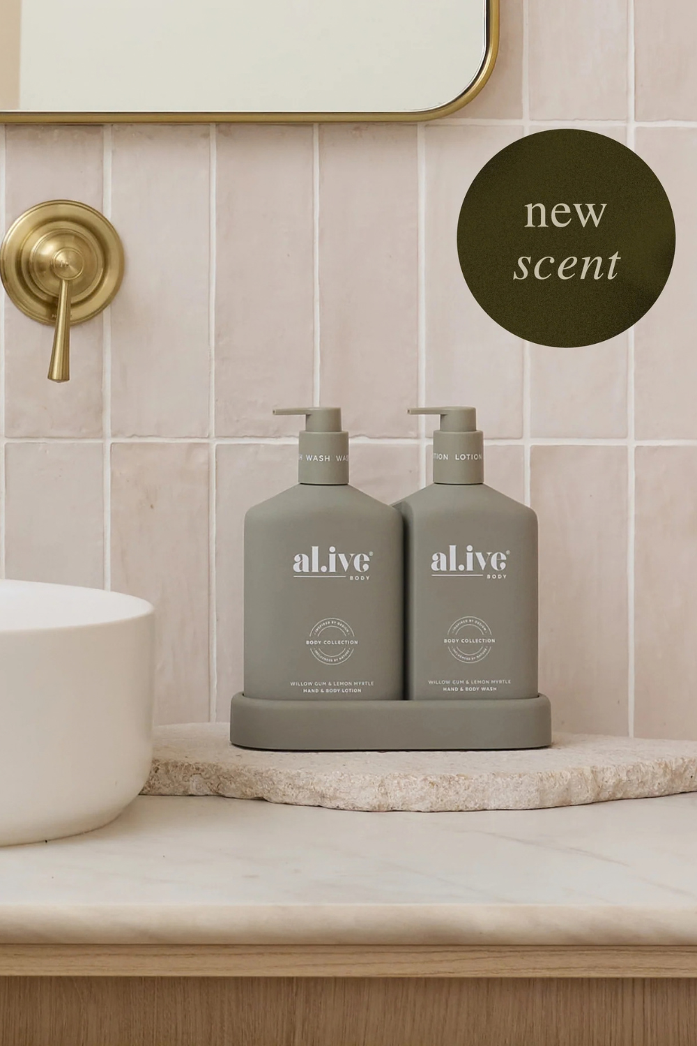 Bathroom Duo Hand And Body Wash & Lotion | Willow Gum & Lemon Myrtle