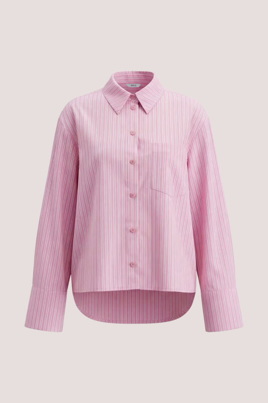 Enweb LS Short Shirt | Bright Pink St
