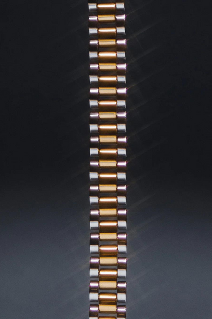 Two-toned Timepiece Bracelet