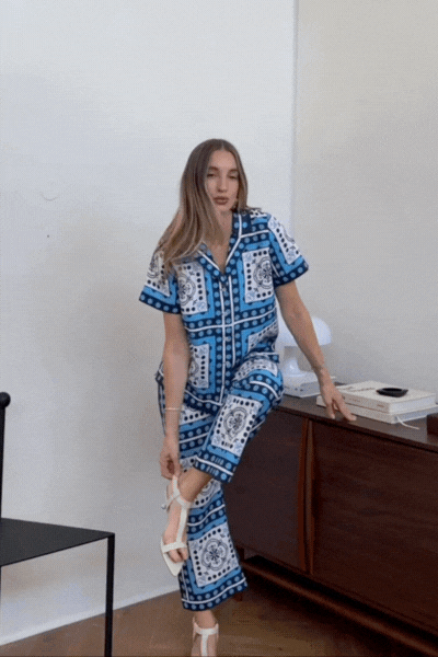 Lumen Top | Bay Scarf