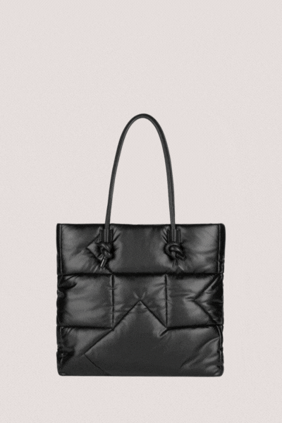 Mega Monogram Tote Black