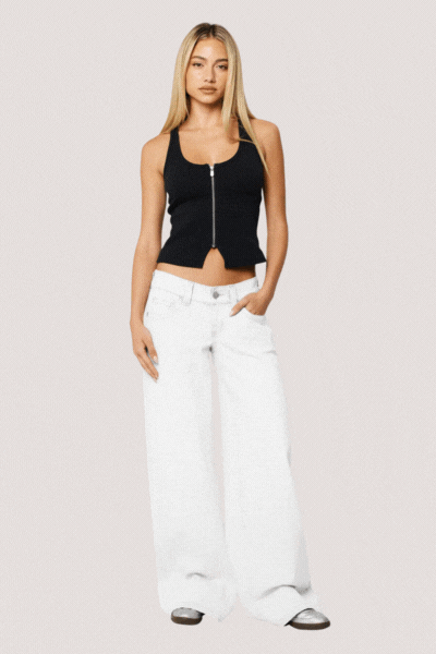 00 Super Low & Wide White Recycled