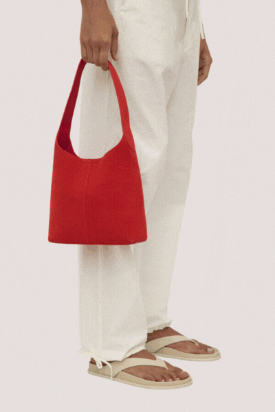 Neve Suede Mini Bag | Chilli