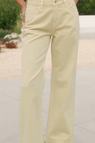 Resolute Butter Wide Leg Jeans