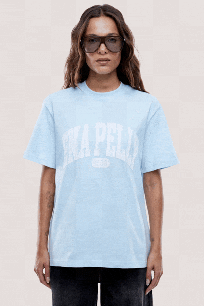 Collegiate Tee | Light Blue
