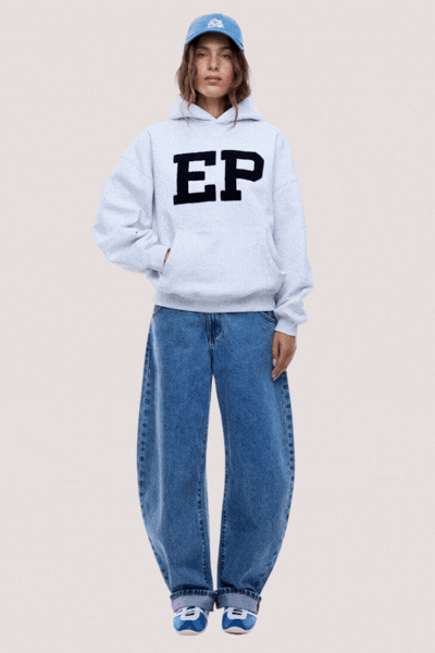 EP Hoodie | White Marle