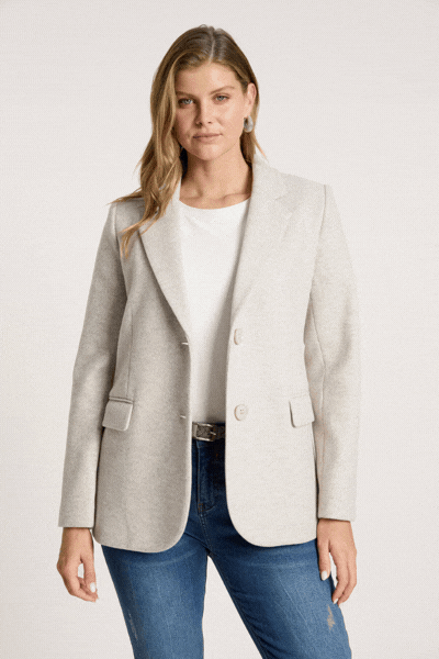 Sable Blazer | Bisque