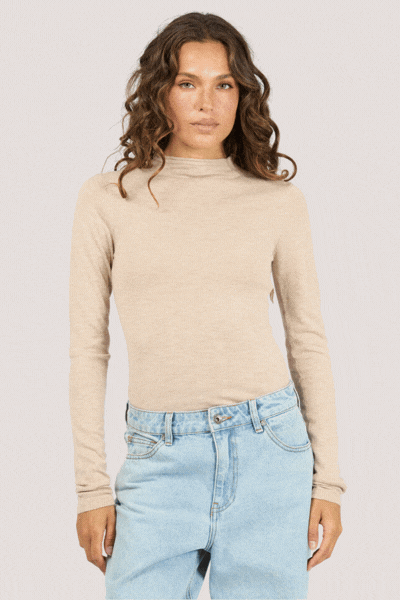 Priya Layering Long Sleeve | Oat