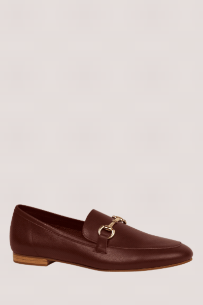 Leila Loafer | Chocolate Calf