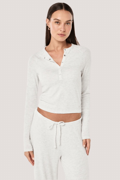 Haven LS Top | Snow Marle