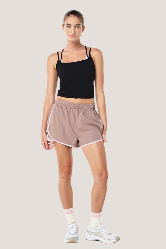Distortion Tank | Black/Chalk Pink