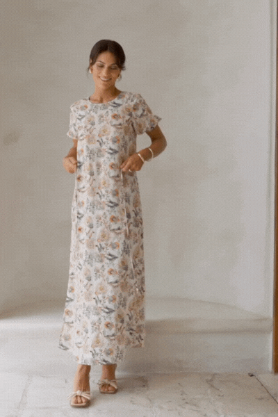 Lillian Dress | Kaffir Print