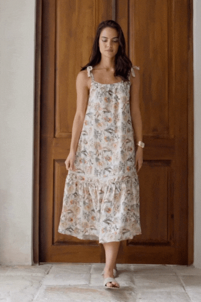 Juliette Dress | Kaffir Print