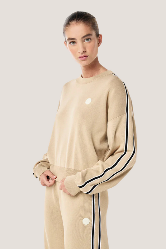 Retreat Knit Jumper | Oxford Tan