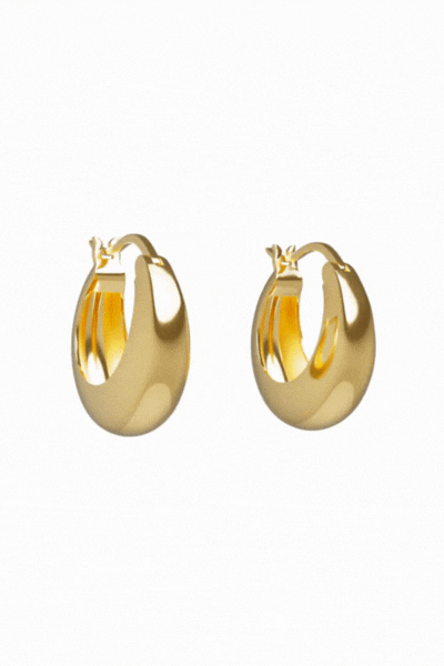 Positano Hoops Gold