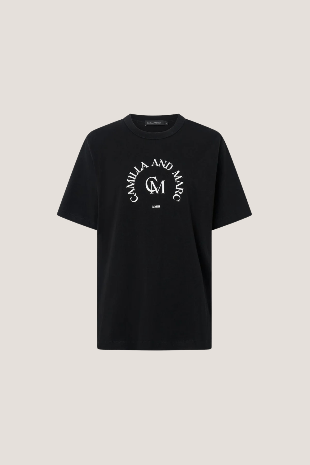 Karine Graphic Tee | Black