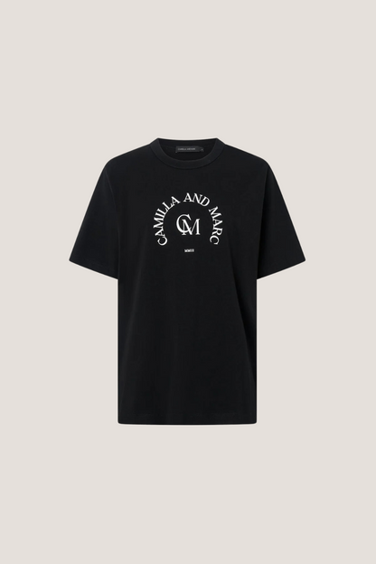 Karine Graphic Tee | Black