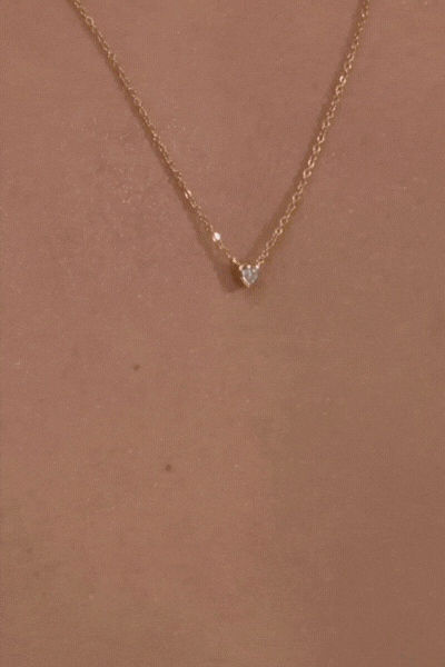 True Love Necklace | Gold