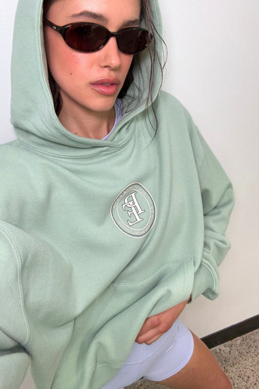 Pulse Hoodie | Dusty Mint