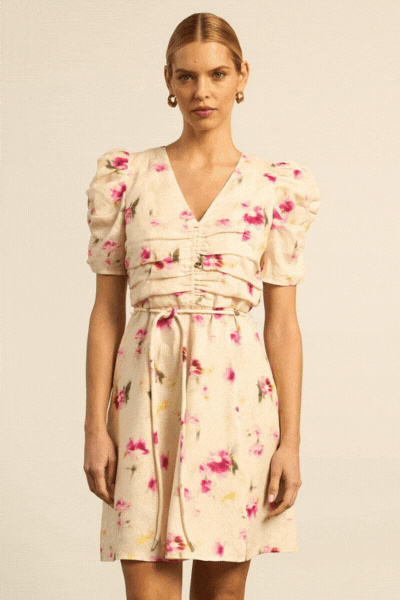 Mirage Dress | Watercolour Bloom - PRE ORDER