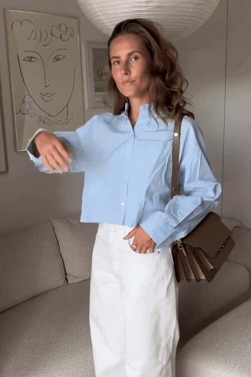 MSCHLiene Zenika Shirt | Ice Water