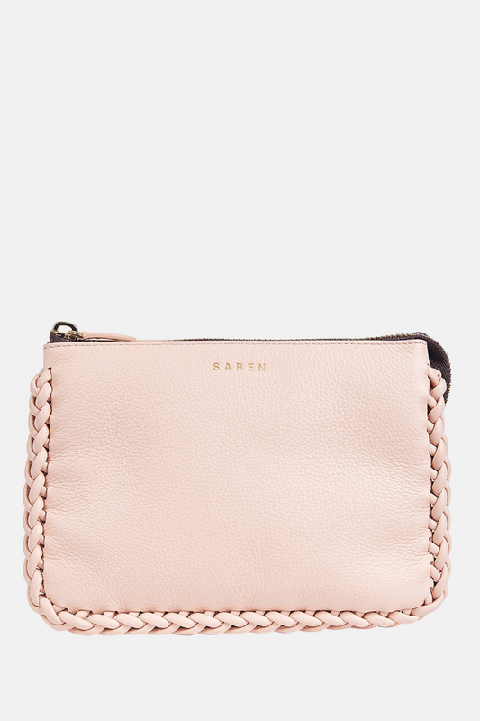 Tilly's Big Sis Crossbody | Blush Plait Edge