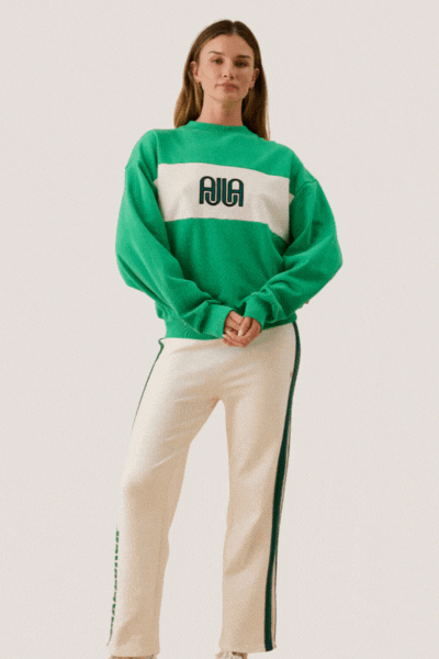 AJ Sweatshirt | Tropical Green