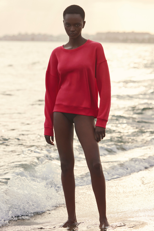 MSCH Ima Q Sweatshirt | Rose Red