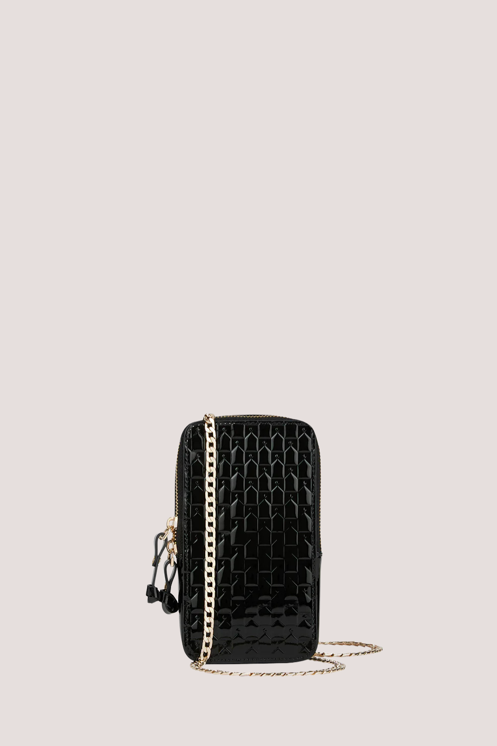 Monogram Mini Bag Black Patent Leather