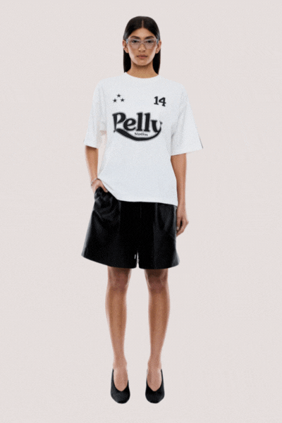Racing Pelly Swoop | Vintage White