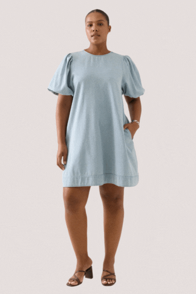 Sofie Denim Dress | Sky