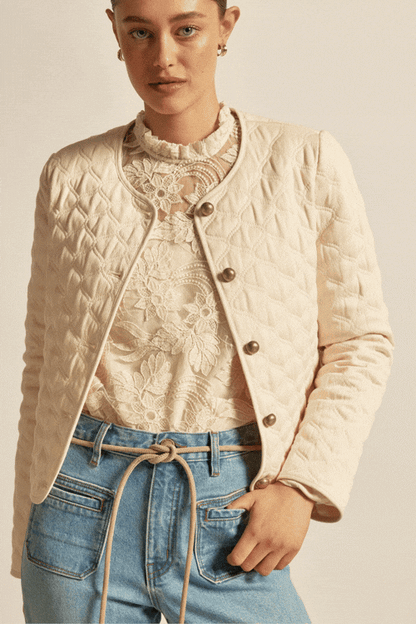 Scribe Jacket | Ecru